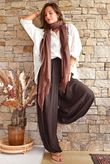 Randles Balloon Pant Coffee Bean